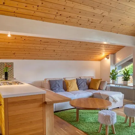 Апартаменты Ruhige Partenkirchen 1 Гармиш-Партенкирхен